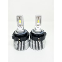 Светодиодные лампы H7 EA Light X W1 с переходником Volkswagen 10000Lm 5000K 12-24V 2 шт