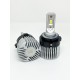 Светодиодные лампы H7 EA Light X W1 с переходником Volkswagen 10000Lm 5000K 12-24V 2 шт