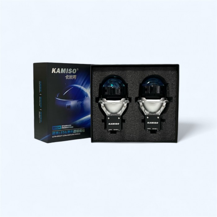 Комплект лазерных Bi-LED Laser линз Aozoom Kamiso AAPD 0805 3 дюйма 62 W 12В 5500 K