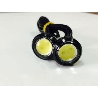 Денні ходові вогні DRL EA Light X Black Eagle Eyes (орлине око) Blak (silver) 3w 