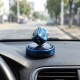 Ароматизатор в авто Кубик на солнечной батарее XX-TZ-Blue Синий Мечта Вращающийся со стразами на панель Автопарфюм пахучка