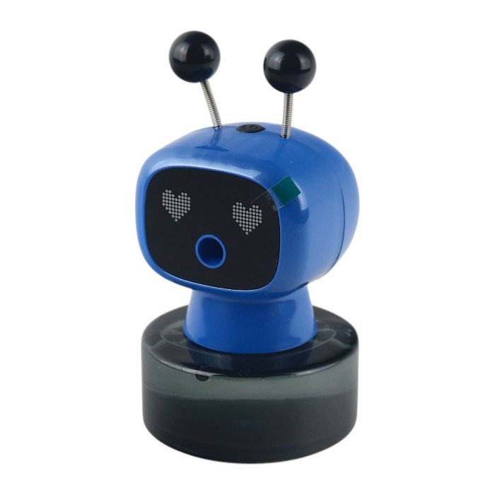 Ароматизатор в авто Робот смарт дифузор XX-Ai-Blue Синій Гарденія Ультразвуковий розпилювач на панель Автопарфюм пахучка