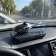 Ароматизатор в авто Вертоліт на сонячній батареї XX-F10-Black Чорний Одеколон з пропелером 360 на панель Автопарфюм пахучка гвинтокрил