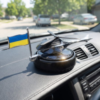 Ароматизатор в авто Вертолет на солнечной батарее XX-WKLFJ-Black Черный Лед с флагом Украины на панель Автопарфюм пахучка

Розподіл ключів: