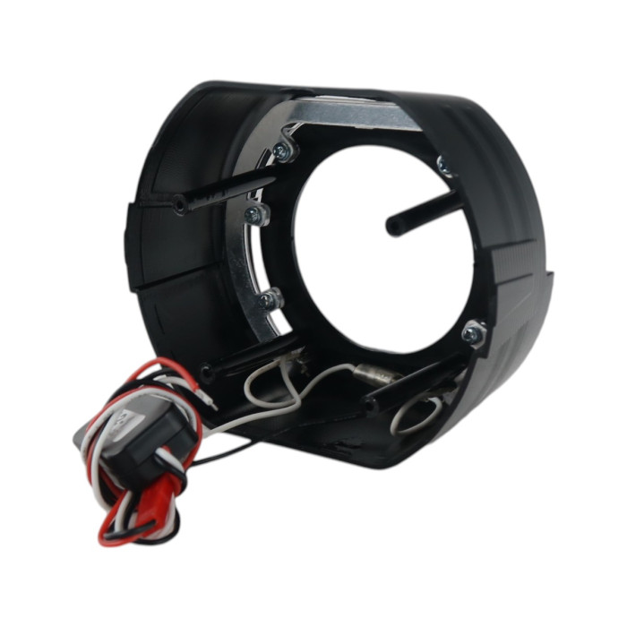 Маска для лінз 2.5" з LED підсвіткою чорна підкова EA Light X BMW Sport (1 шт)