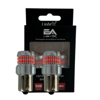 LED лампы Audi A3 (8L) 1996–2003 заднего противотуманного фонаря P21W Красные 1156-60SMD EA Light X / Ауди А3 8L (комплект 2 шт.)