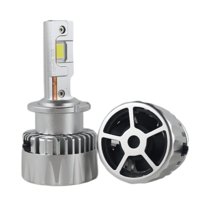 LED лампы Audi A3 (8L) 2000–2003 Рестайлінг ближнего света D2S K70 14000Lm Canbus EA Light X / Ауди А3 8L (комплект 2 шт.)