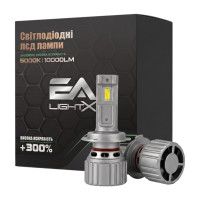 LED лампы Audi A3 (8P) 2003–2008 Дорестайлинг ближнего света H7 S10 10000Lm Canbus EA Light X / Ауди А3 8P (комплект 2 шт.)