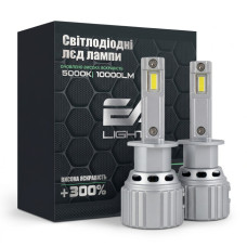 LED лампы Audi A6 (C5) 1997–2001 ближнего света H1 10000Lm S10 Canbus EA Light X / Ауди А6 Ц5 (комплект 2 шт.)