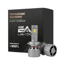 LED лампы Audi A6 (C5) 2001–2004 ближнего света H7 10000Lm S10 Canbus EA Light X / Ауди А6 Ц5 (комплект 2 шт.)