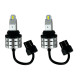 LED лампы Audi Q3 (8U) Дорестайлинг 2011–2014 дневных ходовых огней и габаритов W21W 3000Lm R1-7440 Canbus EA Light X / Ауди Q3 8U (комплект 2 шт.)