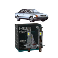 LED лампы Audi 100 1990-1994 H1 M6X дальний свет (4000Lm) / Ауди 100
(комплект 2 шт.)