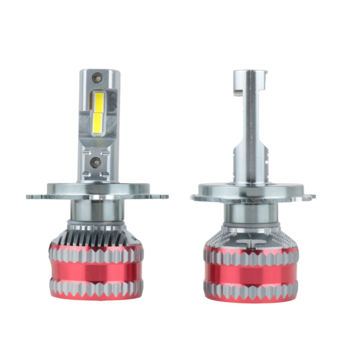 LED лампы Audi 100 C4 1990–1994 H4 Hi/Low K70 (14000Lm 6000K) / Ауди 100 Ц4 (комплект 2 шт.)