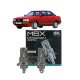 LED лампы Audi 90 1987-1991 H4 M6X ближний/дальний свет (4000Lm) /
Ауди 90 (комплект 2 шт.)