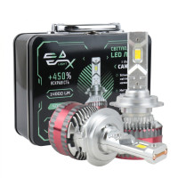 LED лампы Audi A4 B6 2000–2004 H7 K70 (14000Lm 6000K) / Ауди А4 Б6 (комплект 2 шт.)