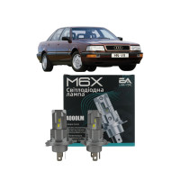  LED лампы Audi V8 1989-1994 H4 M6X ближний/дальний свет (4000Lm) /
Ауди V8 (комплект 2 шт.)