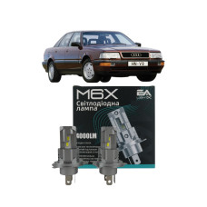  LED лампы Audi V8 1989-1994 H4 M6X ближний/дальний свет (4000Lm) /
Ауди V8 (комплект 2 шт.)