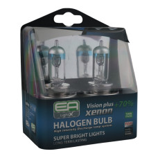 Галогенна лампа EA Light X H4 24V 75/70W Vision Plus +70% P43t, комплект 2 шт