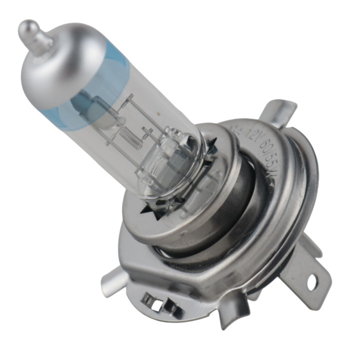 Комплект галогенних ламп H4 EA Light Vision Plus +70% яскравіший, 12V 60/55W (2 шт), для ближнього/дальнього світла