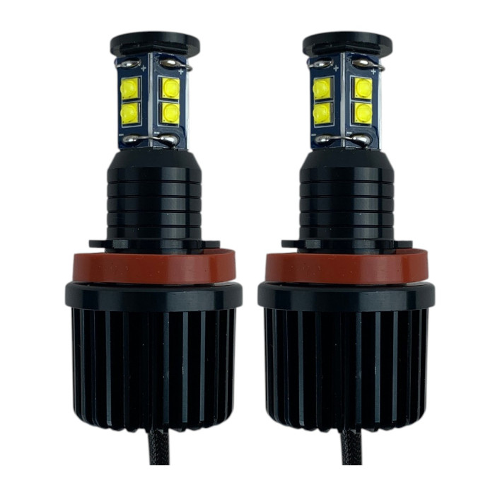 LED маркери BMW 6 Series E63 / E64 80W біле світло H8 Canbus EA Light X | Ангельські очі БМВ E63 / E64 (2 шт.)