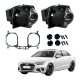 Комплект Bi-LED лінз Audi A4 / A4L (LED Headlamp) 2020-2021 EA Light X 3" X13 95W з перехідними рамками (2 шт.)