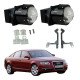 Комплект Bi-LED лінз Audi A6 C6 / A6L (для фар без AFS) 2005-2011 EA Light X 3" X10 82W з перехідними рамками (2 шт.)