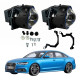 Комплект Bi-LED лінз Audi A6 C7 Facelift (LED Type) 2015-2018 EA Light X 3" X13 95W з перехідними рамками (2 шт.)