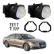 Комплект Bi-LED лінз Audi A8 (D4) (AFS) 2012-2013 EA Light X 3" X12 70W з перехідними рамками (2 шт.)