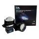 Комплект Bi-LED лінз Audi Q3 (8U) 2011-2015 EA Light X 3" X10 82W з перехідними рамками (2 шт.)