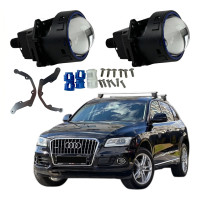 Комплект Bi-LED линз Audi Q5 (AFS) 2015-2018 EA Light X 3" X11 80W с переходными рамками (2 шт.)