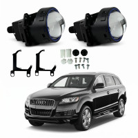 Комплект Bi-LED лінз Audi Q7 (4L) 2014-2015 EA Light X 3" X11 80W з перехідними рамками (2 шт.)