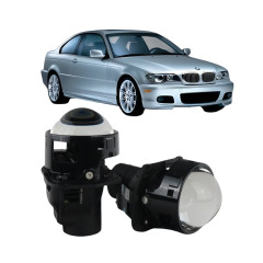 Bi-LED лінзи 3" BMW 3 Series E46 2003-2006 62W 5700K NHK JN500 / БМВ 3 Серії (2 шт.)