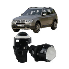 Bi-LED линзы 3" BMW X3 E83 2006-2010 62W 5700K NHK JN500 / БМВ Х3 (2 шт.)