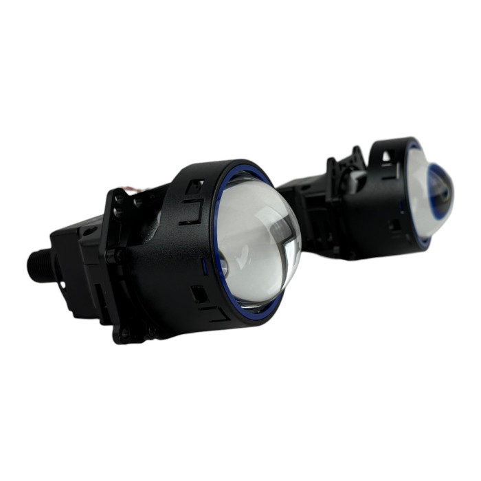 Комплект Bi-LED линз BMW 1 Серии (F20/F21 LCI) (замена штатного LED / LED Type) 2018 EA Light X 3" X11 80W с переходными рамками (2 шт.)