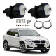 Комплект Bi-LED линз BMW X5 (2012-2017) EA Light X 3" X11 80W с переходными рамками (2 шт.)