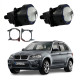 Комплект Bi-LED линз BMW X5 (E70) (секция дальнего света) 2008-2013 EA Light X 3" X11 80W с переходными рамками (2 шт.)