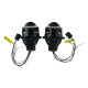 Bi-LED линзы 3" Mercedes-Benz C-Class W203 2000-2007 62W 5700K NHK JN500 / Мерседес-Бенц С-Класс (2 шт.)