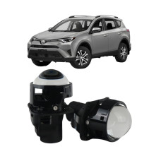 Bi-LED линзы 3" Toyota RAV4 CA40 2013-2015 62W 5700K NHK JN500 / Тойота РАВ4 (2 шт.)