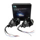 Комплект Bi-LED лінз Toyota Camry XV40 2006-2011 EA Light X 3" X8 70W з перехідними рамками (2 шт.)