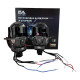 Комплект Bi-LED лінз Toyota Camry XV40 2006-2011 EA Light X 3" X8 70W з перехідними рамками (2 шт.)