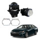 Комплект Bi-LED лінз Toyota Camry XV55 2014-2017 EA Light X 3" X12 70W з перехідними рамками (2 шт.)