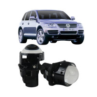 Bi-LED линзы 3" Volkswagen Touareg 7L 2002-2010 62W 5700K NHK JN500 / Фольксваген Туарег (2 шт.)