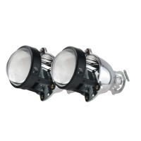Биксеноновые линзы 2,5" H1 35W 12V H7/H4 2 шт (01946)