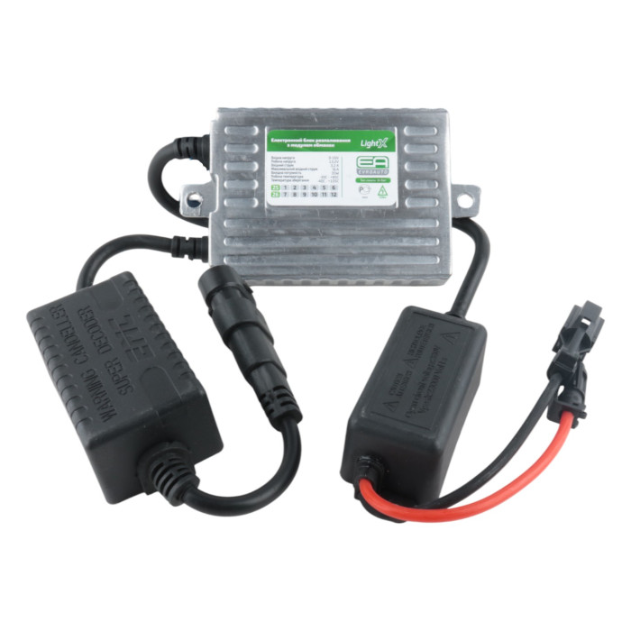 Блок розжига EA Light X CAN-BUS Slim 35W, 12V, с обманкой (устойчивость к вибрациям, защита от КЗ и переполюсовки)
