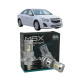 LED лампи Chevrolet Cruze 2009- H4 M6X ближнє/дальнє світло (4000Lm 5500K) / Шевроле Круз (комплект 2 шт.)