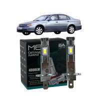 LED лампи Chevrolet Evanda 2005- H1 M6X ближнє світло(4000Lm 5500K) / Шевроле Еванда (комплект 2 шт.)