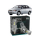 LED лампи Chevrolet Kalos 2005- H4 M6X ближнє/дальнє світло (4000Lm 5500K) / Шевроле Калос (комплект 2 шт.)