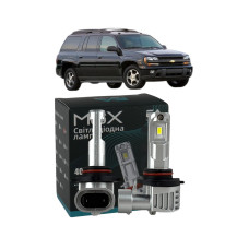 LED лампы Chevrolet TrailBlazer 2001- HB3 M6X дальний свет (4000Lm 5500K) / Шевроле Трейлблейзер (комплект 2 шт.)