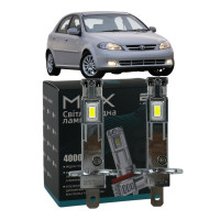 LED лампи Daewoo Lacetti Hatchback 2004- H1 M6X дальнє світло (4000Lm 5500K) / Деу Лачетті Хетчбек (комплект 2 шт.)