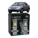LED лампы Daewoo Leganza 1997-2002 H3 M6X дальний свет (4000Lm 5500K) / Дэу Леганза (комплект 2 шт.)